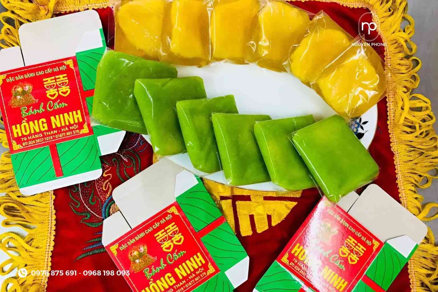 Logo đặt vị trí trung tâm hộp bánh